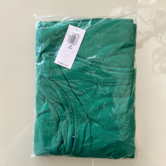 NWT Old Navy Women's Sleeveless Mini Green Swing Dress XS Tall - Picture 5 of 8